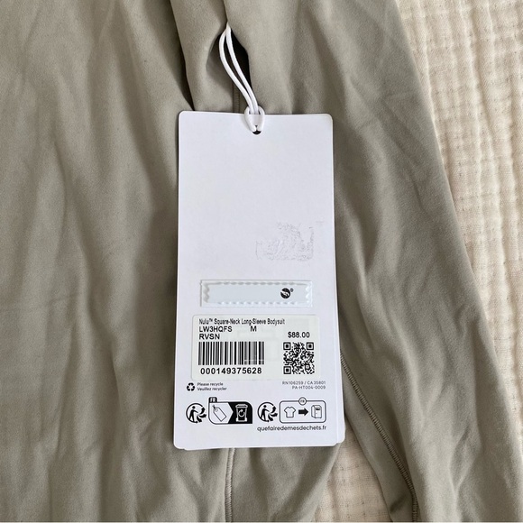 Lululemon Long Sleeve Square Neck Bodysuit - Picture 7 of 8